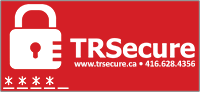 TRSECURE Logo - Smart and Efficient security solution